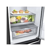 LG Tall Fridge Freezer | 384L | GBB72MCVBN | Matte Black, GBB72MCVBN