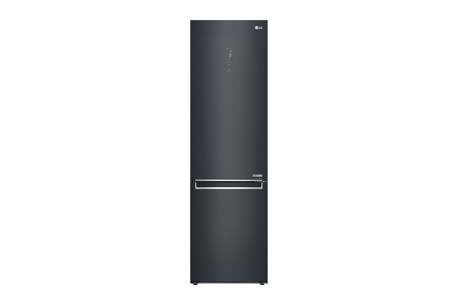 LG Total No Frost (Frost Free) | Tall Fridge Freezer | 384L | GBB92MCABP | Matte Black, GBB92MCABP