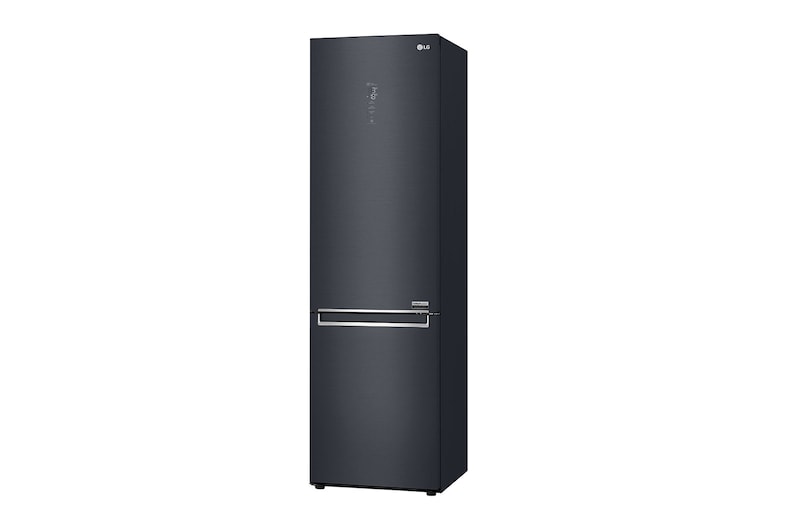 LG 384L Tall Fridge Freezer Total No Frost, Matte Black, GBB92MCABP