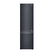 LG Total No Frost (Frost Free) | Tall Fridge Freezer | 384L | GBB92MCABP | Matte Black, GBB92MCABP