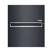 LG 384L Tall Fridge Freezer Matte Black Total No Frost, GBB92MCABP