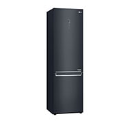 LG Total No Frost (Frost Free) | Tall Fridge Freezer | 384L | GBB92MCABP | Matte Black, GBB92MCABP