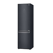 LG Total No Frost (Frost Free) | Tall Fridge Freezer | 384L | GBB92MCABP | Matte Black, GBB92MCABP