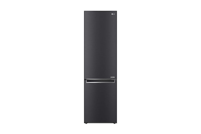 LG 384L Tall Fridge Freezer Total No Frost, Matte Black, GBB92MCBAP