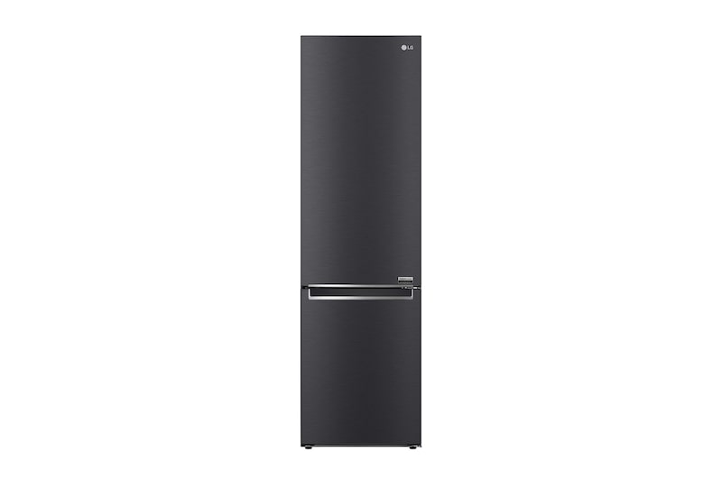 LG 384L Tall Fridge Freezer Total No Frost, Matte Black, GBB92MCBAP