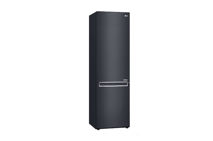 LG 384L Tall Fridge Freezer Total No Frost, Matte Black, GBB92MCBAP