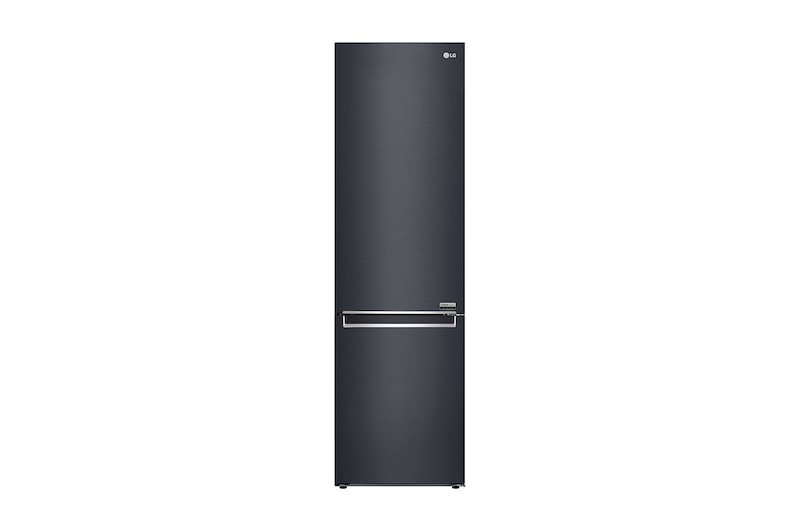 LG DoorCooling™ GBB92MCBKP Fridge Freezer, 384L, Matte Black, GBB92MCBKP