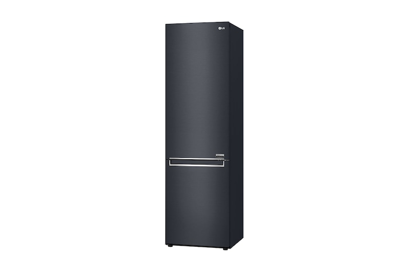 LG 384L Tall Fridge Freezer Total No Frost, Matte Black, GBB92MCBAP