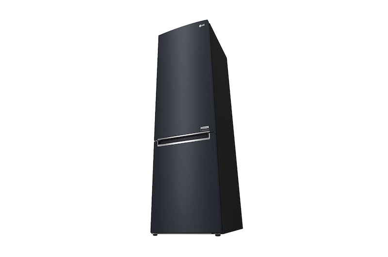 LG 384L Tall Fridge Freezer Total No Frost, Matte Black, GBB92MCBAP