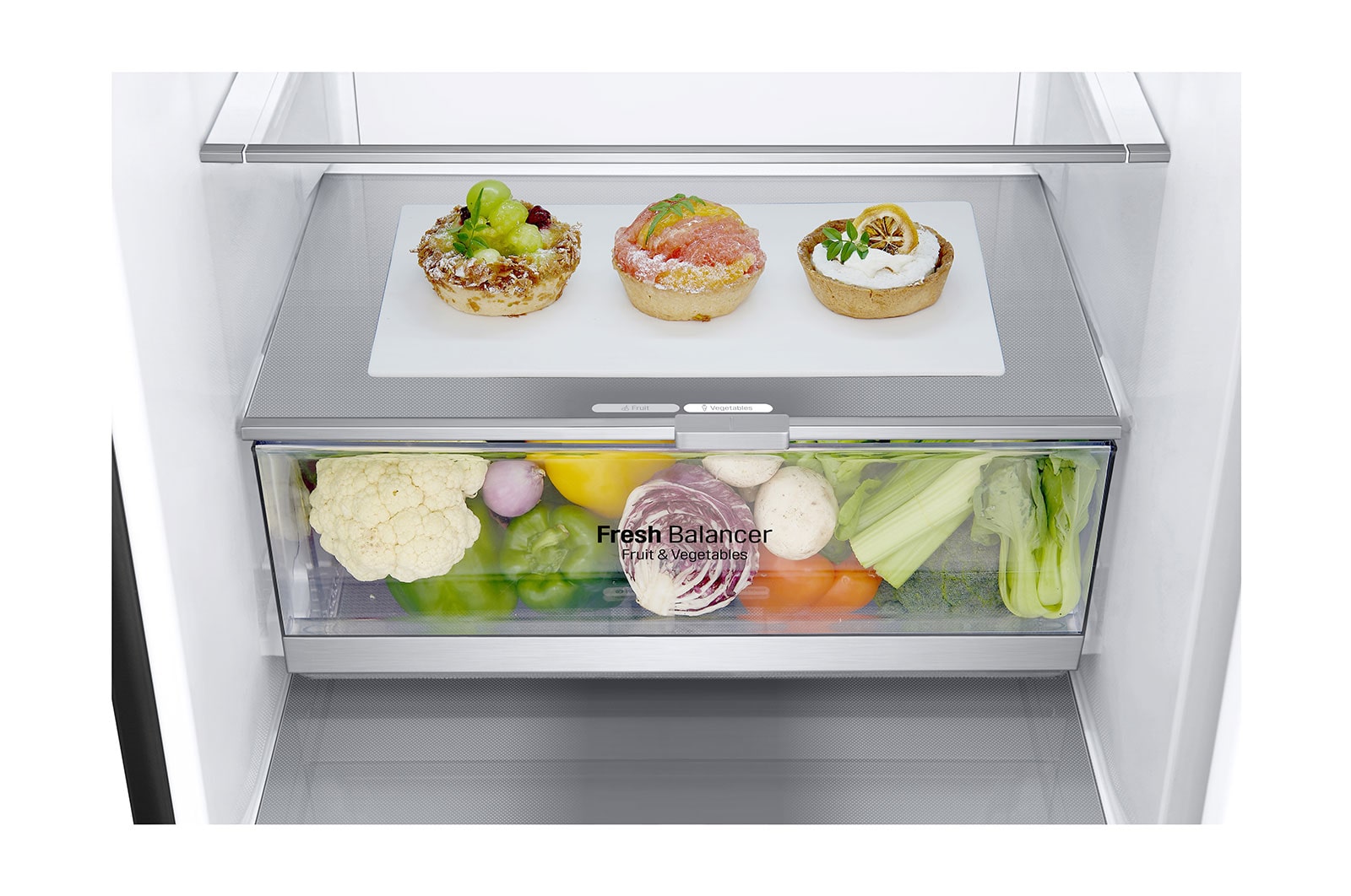 LG DoorCooling™ GBB92MCBKP Fridge Freezer, 384L, Matte Black, GBB92MCBKP