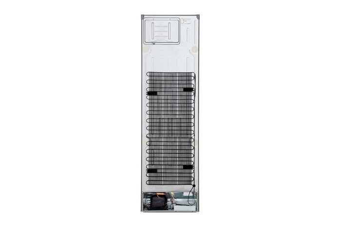 LG 384L Tall Fridge Freezer Shiny Steel Total No Frost, GBD62PZYFN