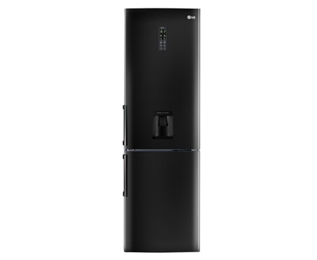 Lg black fridge freezer with water dispenser store