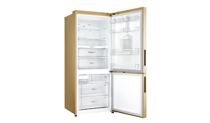 LG Smart Fridge Freezer with Total No Frost and Inverter Linear Compressor, GBF548GVDZH