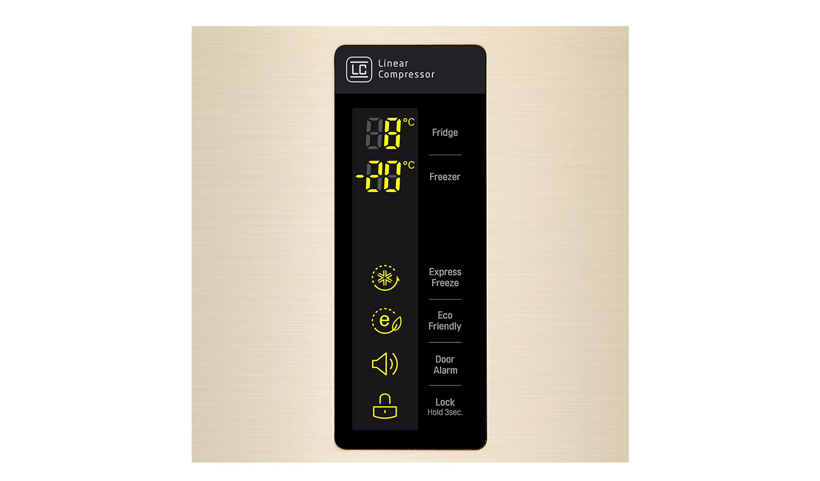 LG Smart Fridge Freezer with Total No Frost and Inverter Linear Compressor, GBF548GVDZH