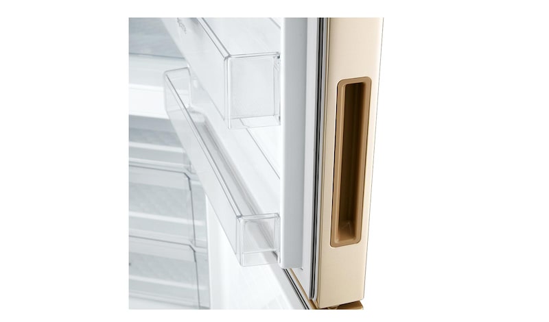 LG Smart Fridge Freezer with Total No Frost and Inverter Linear Compressor, GBF548GVDZH