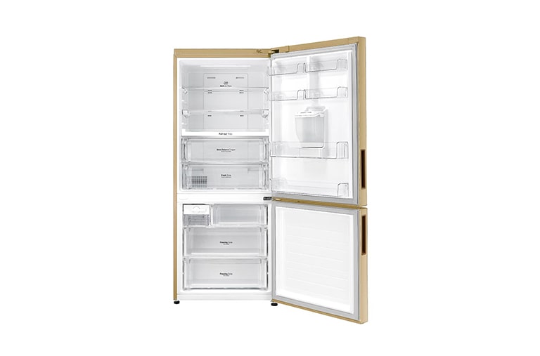 LG Smart Fridge Freezer with Total No Frost and Inverter Linear Compressor, GBF548GVDZH
