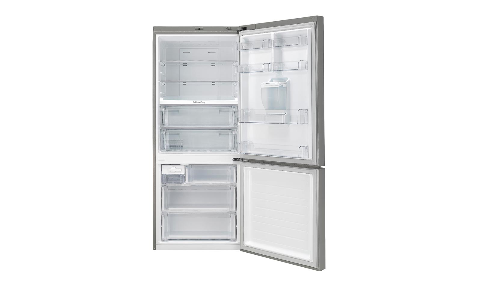 LG Fridge Freezer with Total No Frost, Premium Interior and Inverter Linear Compressor, GBF548PZDZH