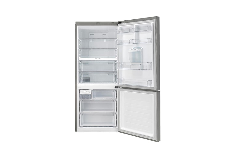LG Fridge Freezer with Total No Frost, Premium Interior and Inverter Linear Compressor, GBF548PZDZH