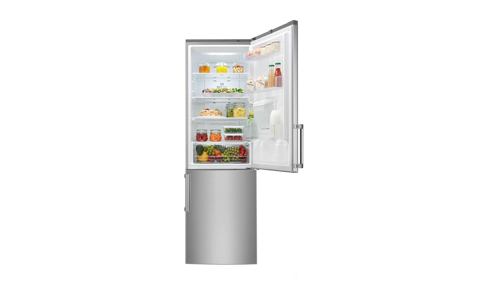 LG Smart Fridge Freezer with Total No Frost and Water Dispenser, GBF59PZKZB