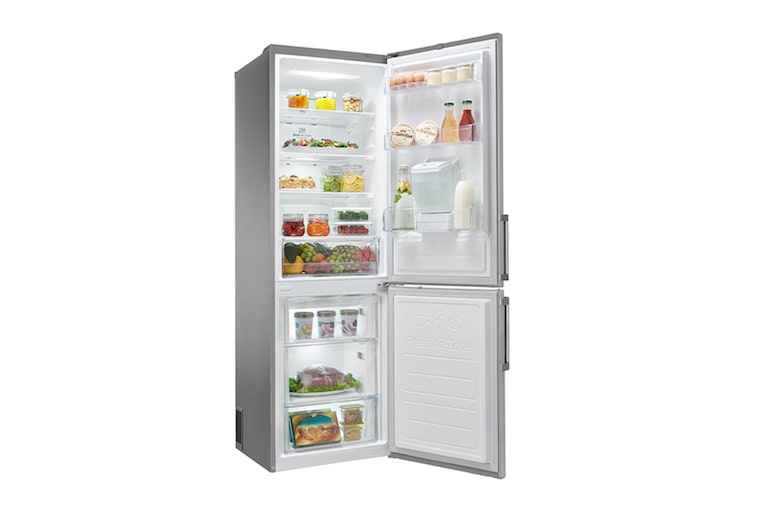 LG Smart Fridge Freezer with Total No Frost and Water Dispenser, GBF59PZKZB