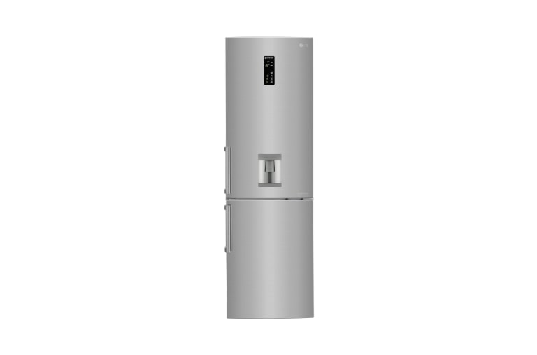 Front view of Smart Fridge Freezer with Total No Frost and Water Dispenser GBF59PZKZB