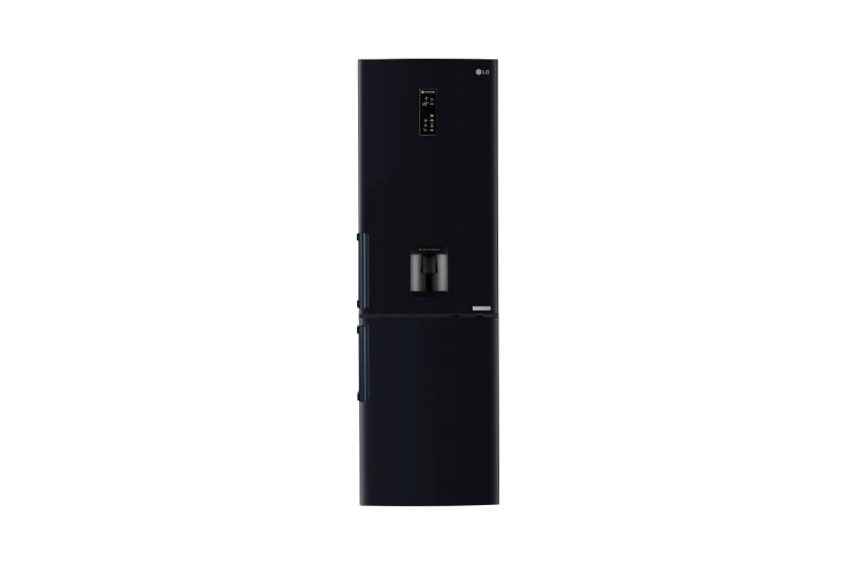 Front view of Smart Fridge Freezer with Total No Frost and Water Dispenser GBF59WBKZB
