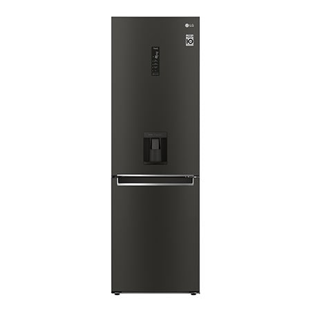 LG GBF61BLHEN Frost Free Fridge Freezer - Black