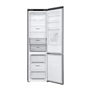 LG 383L Tall Fridge Freezer Shiny Steel Water Dispenser, GBF62PZJMN