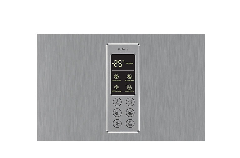 LG Cabinet Style Freezer in Brushed Steel, GF5137AVHW1