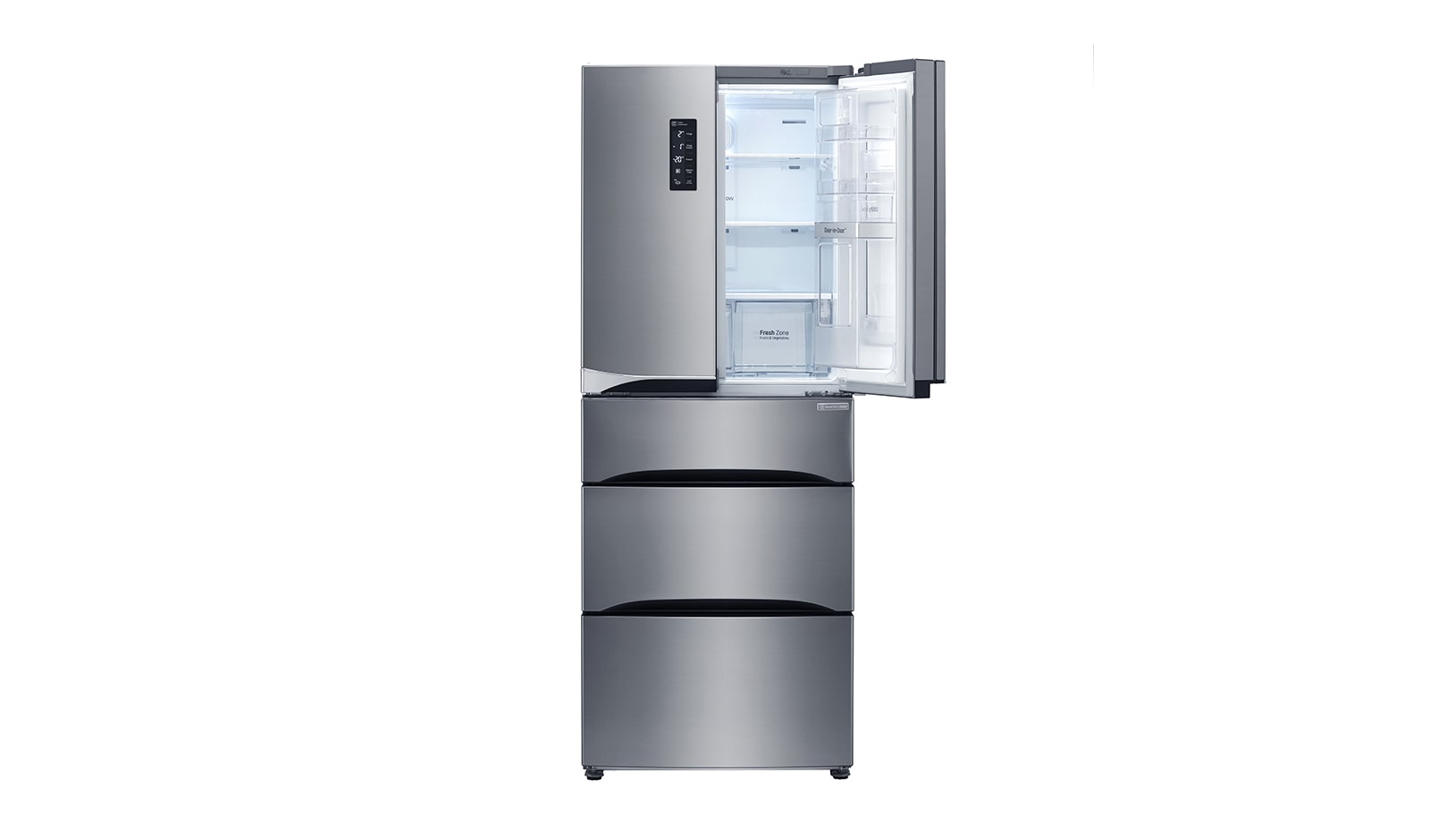 LG 5 Door Refrigerator with Door-in-Door™ and Multidrawer Freezer, GM6140PZQV
