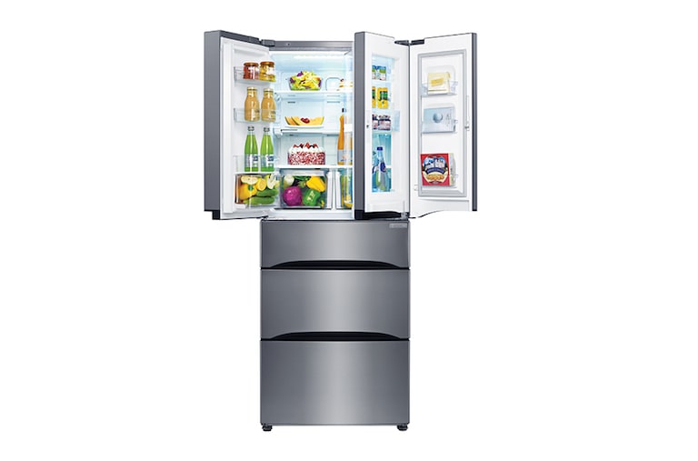 LG 5 Door Refrigerator with Door-in-Door™ and Multidrawer Freezer, GM6140PZQV
