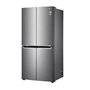 LG 530L Multi Door Fridge Freezer Shiny Steel Total No Frost, GMB844PZFG