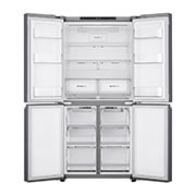 LG 530L Multi Door Fridge Freezer Shiny Steel Total No Frost, GMB844PZFG
