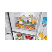 LG 530L Multi Door Fridge Freezer Shiny Steel Total No Frost, GMB844PZFG