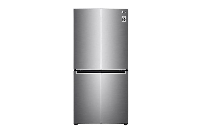 LG 530L Multi Door Fridge Freezer Shiny Steel Total No Frost, GMB844PZFG