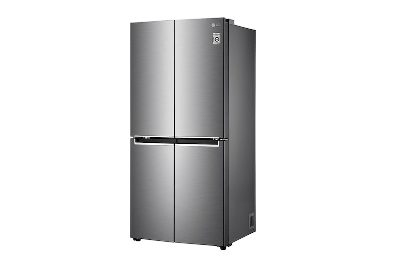 LG 530L Multi Door Fridge Freezer Shiny Steel Total No Frost, GMB844PZFG