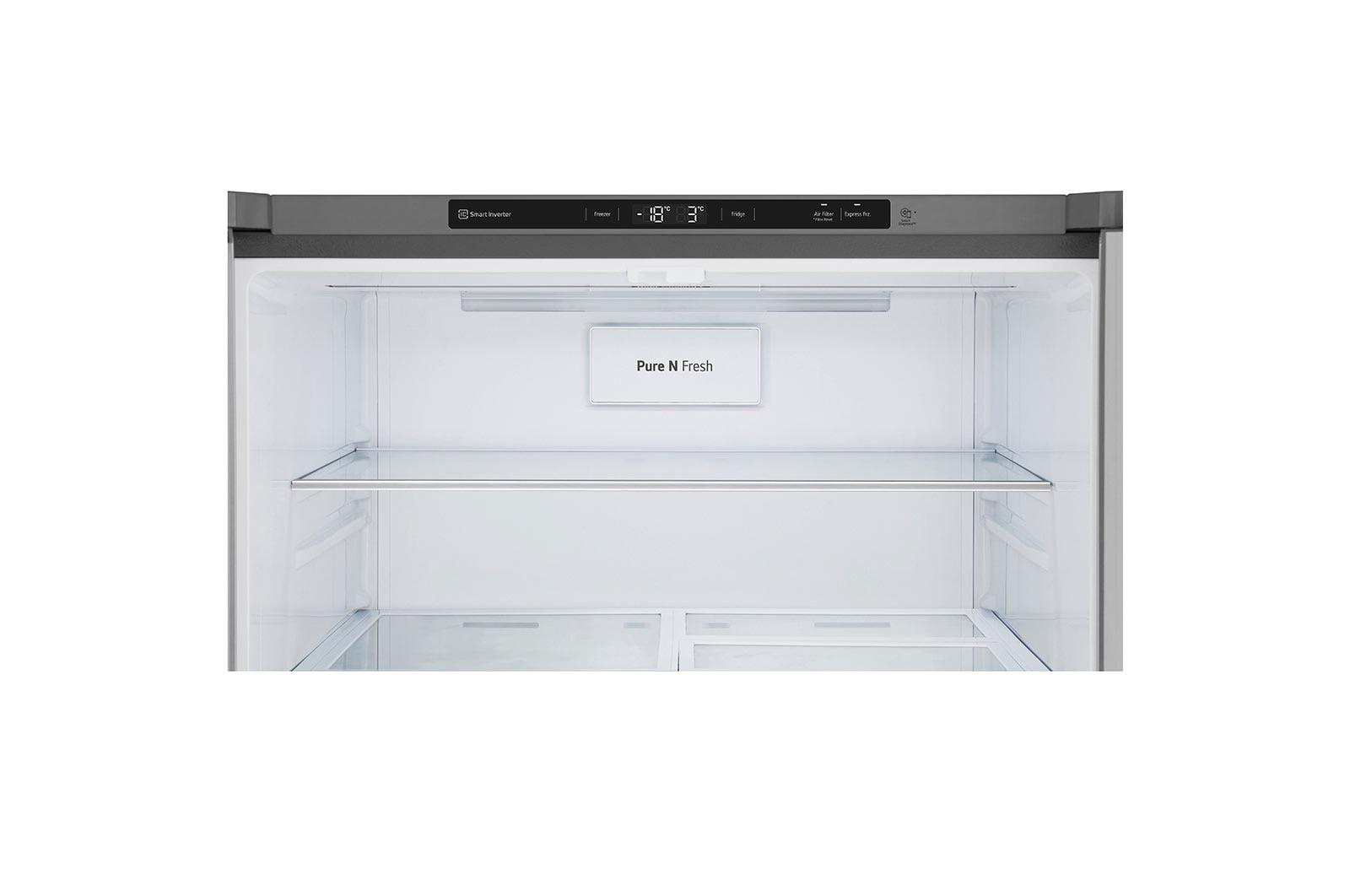 LG 530L Multi Door Fridge Freezer Shiny Steel Total No Frost, GMB844PZFG
