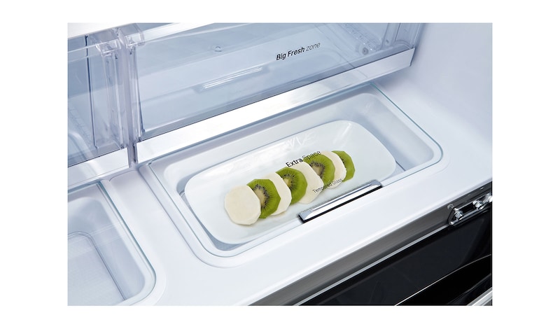 LG A+ Energy Rated Multidoor Refrigerator with Door-in-Door™ and Plumbed Water & Ice Dispenser, GMJ916NSHV