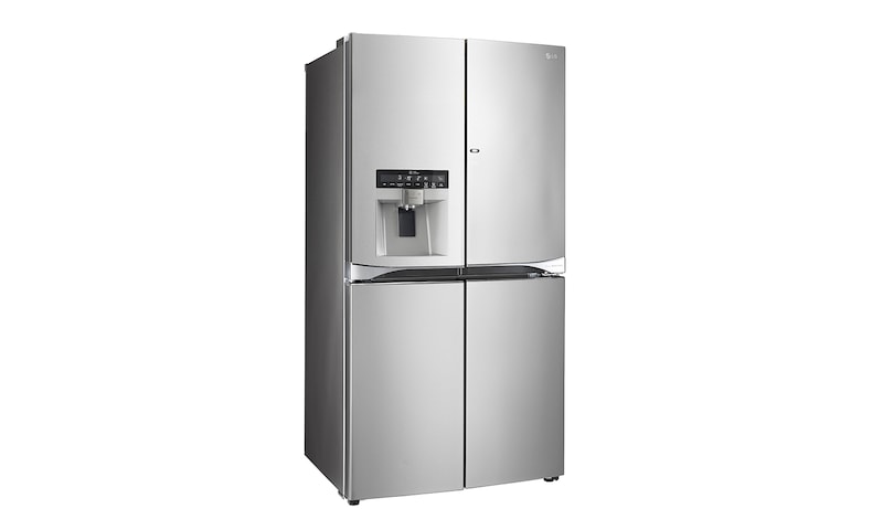 LG A+ Energy Rated Multidoor Refrigerator with Door-in-Door™ and Plumbed Water & Ice Dispenser, GMJ916NSHV