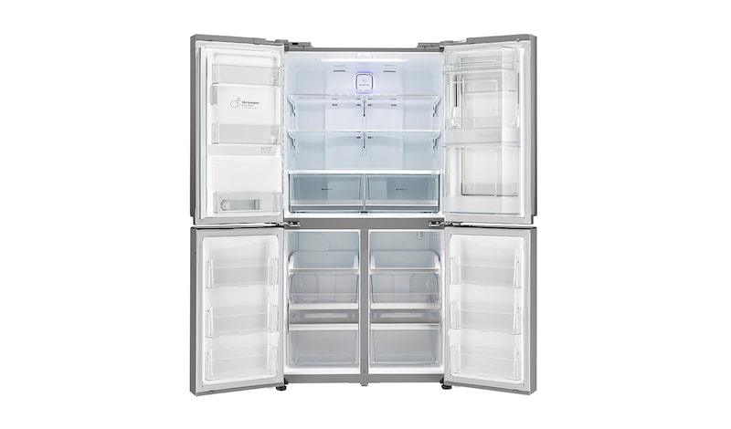 LG A+ Energy Rated Multidoor Refrigerator with Door-in-Door™ and Plumbed Water & Ice Dispenser, GMJ916NSHV