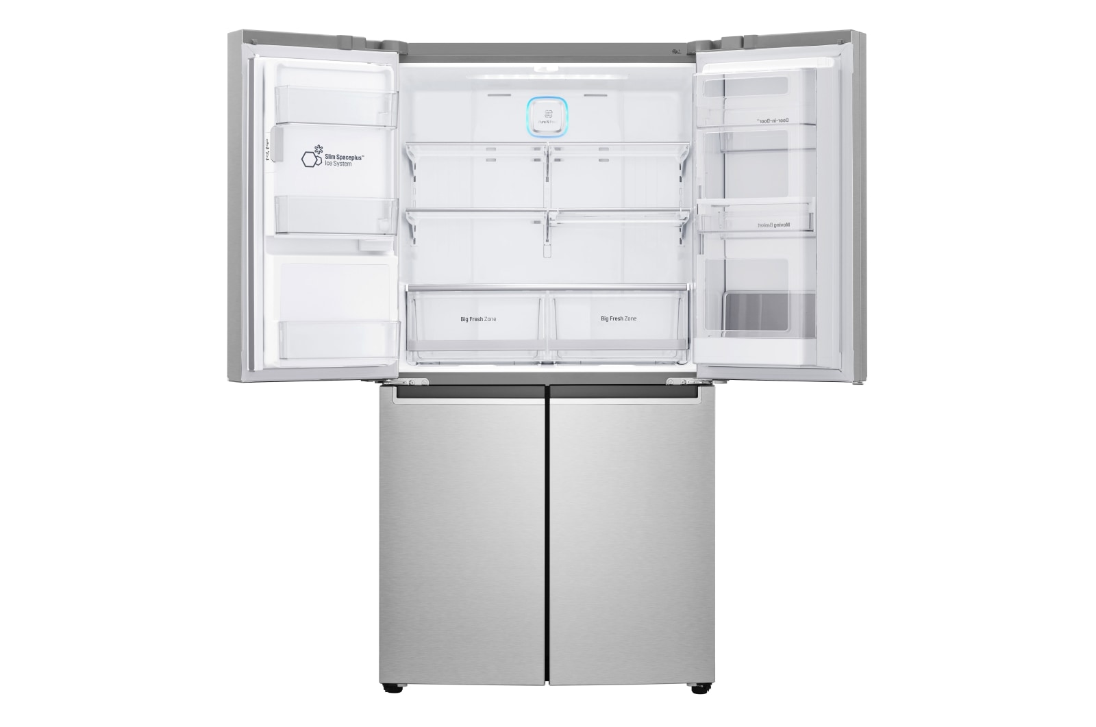 LG Door-in-Door® GMJ936NSHV Multi Door  Smart  Fridge Freezer - Premium Steel, GMJ936NSHV