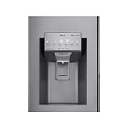 LG 506L Multi Door Fridge Freezer Shiny Steel Water & Ice Dispenser, GML844PZ6F