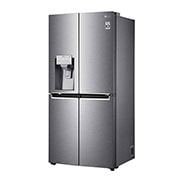 LG DoorCooling™ GML844PZKV Slim Multi-Door Fridge Freezer, 506L, Shiny Steel  - F, GML844PZKV