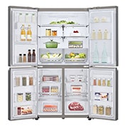 LG 641L Multi Door Fridge Freezer Shiny Steel Total No Frost, GML945PZ8F