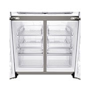 LG NatureFRESH™ GML945PZ8F Multi-Door Fridge Freezer - Shiny Steel, GML945PZ8F