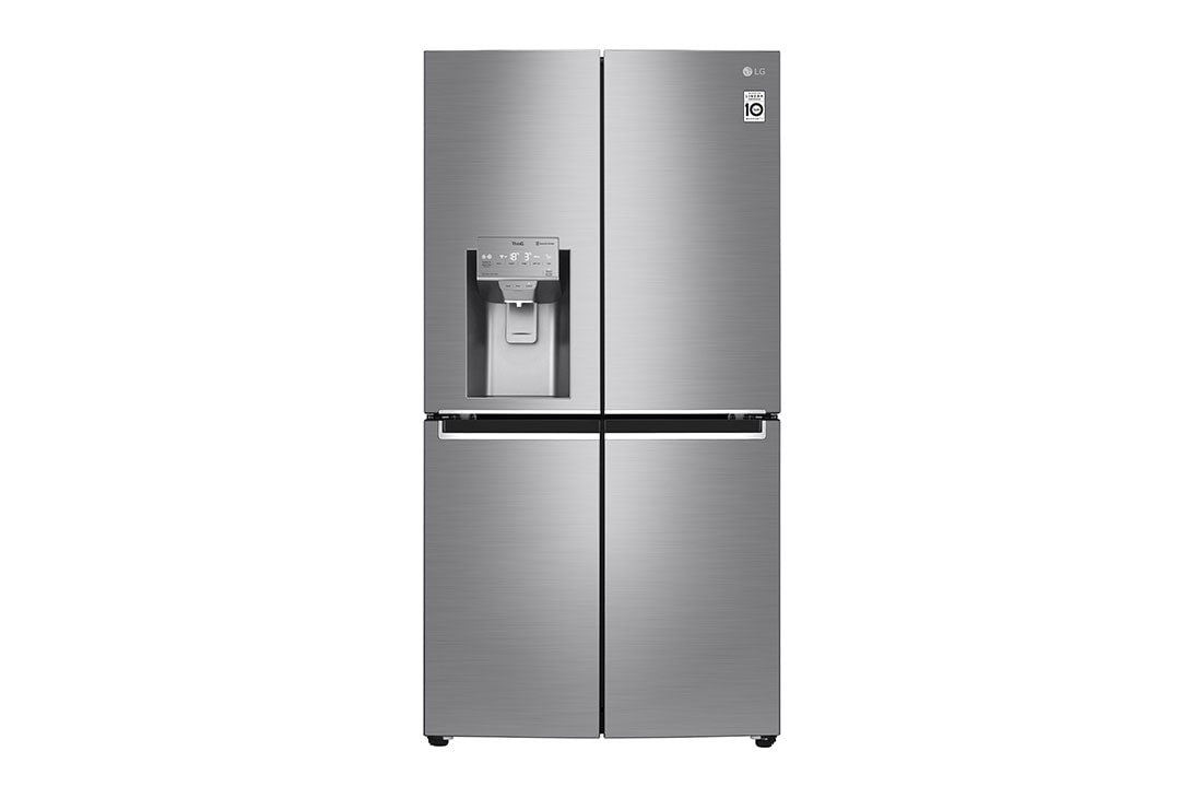 LG NatureFRESH™ GML945PZ8F Multi-Door Fridge Freezer - Shiny Steel, GML945PZ8F