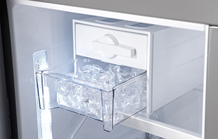 LG A+ ENERGY RATED DOOR-IN-DOOR SIDE-BY-SIDE PREMIUM STEEL FRIDGE FREEZER, GMM916NSHV