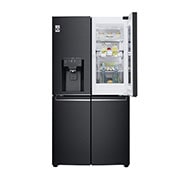 LG InstaView Door-in-Door | GMX945MC9F | American Style Fridge Freezer | 638L | WiFi Connected | Matte Black, GMX945MC9F