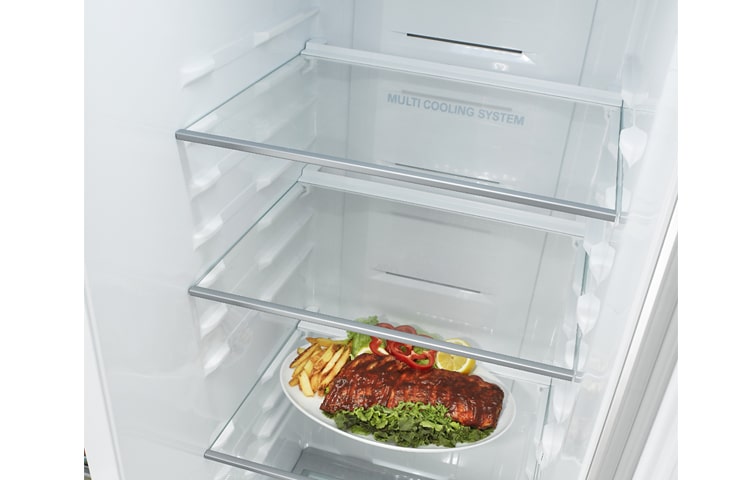 LG American Style Black Fridge Freezer, GSB325WBQV
