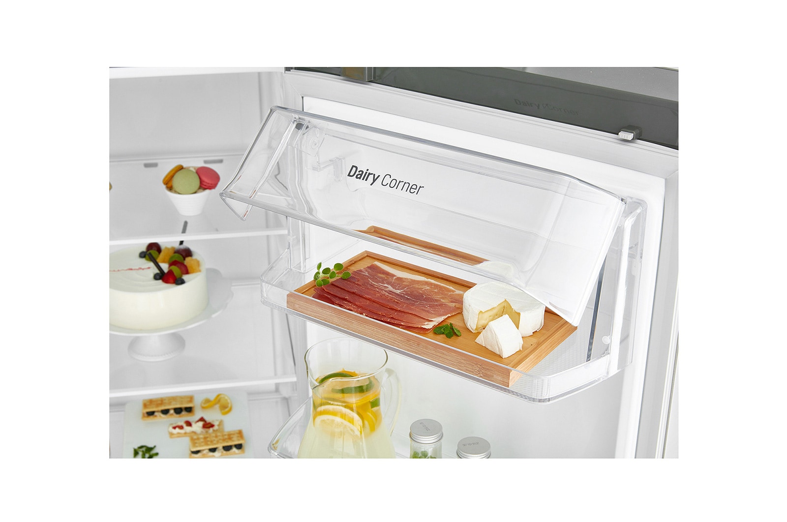 LG Inverter Linear Compressor™ GSB760PZXV American style Fridge Freezer, 642L, Shiny Steel- F, GSB760PZXV